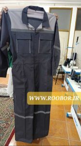 الگوی خیاطی لباس کار سرهمی 8 دوخت الگوی لباس کار سرهمی